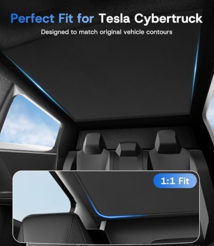 Sunshade Roof for Tesla Cybertruck Accessories 2023-2026 - Image 5