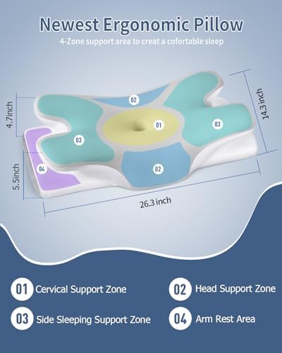 Cervical Neck Pillow for Pain Relief - Image 3