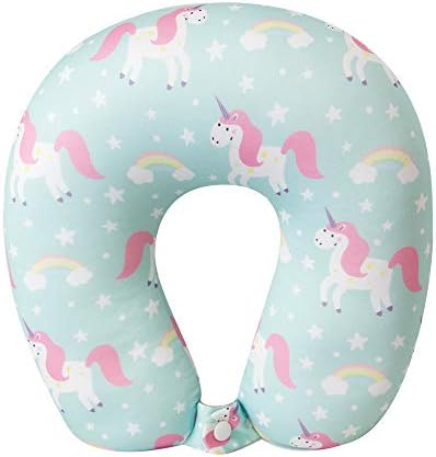 Cloudz Kids Patterned Microbead Airplane Travel Neck Pillow. Super Soft Cozy - Image 3