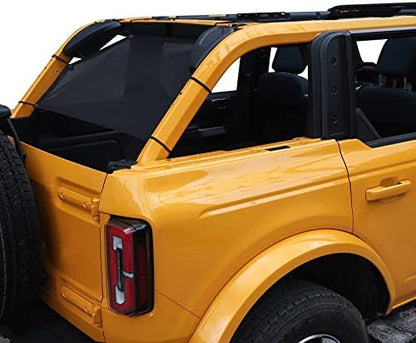 JeCar Trunk Mesh Sunshade Rear Cargo Interior Accessories - Image 5