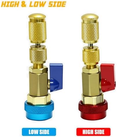 R134A R1234YF Air Condithoning Valve Core Remover Tool, High Low Pressure Valve - Image 6