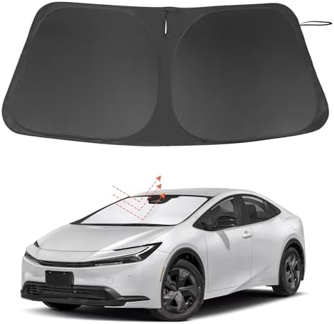 Windshield Sun Shade for 2023-2026 Toyota Prius Accessories by LHFLIVE