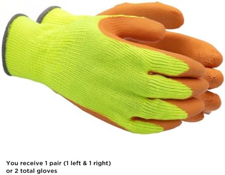 SHOWA Atlas 300 Original 1994 Crinkle Grip Work Gloves, - Image 3