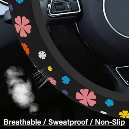 Steering Wheel Cover Neoprene Material Most Cars Men&Women Universal 15 inch - Image 4