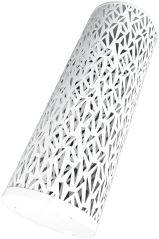 Jectse Umbrella Stand, Freestanding Round Metal Umbrella Holder Bin Hollowed - Image 7