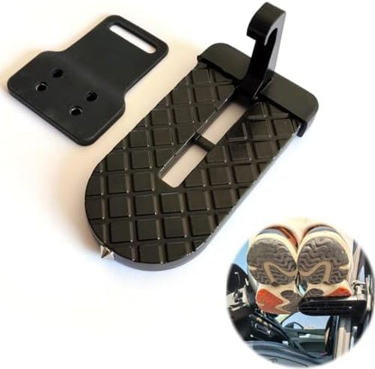 Car Door Step for Roof Access, Foot Rest for Climbing Car Top, by Unknown