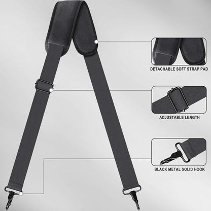 Shoulder Strap 72 inch, Universal Replacement Laptop Shoulder Strap - Image 3