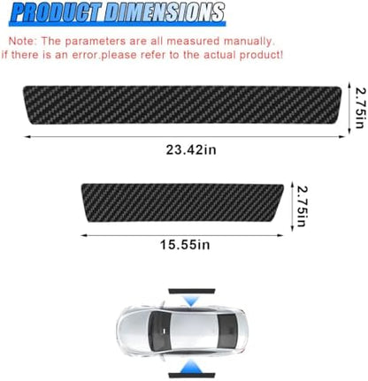 Car Door Sill Protector, Self-Adhesive Auto Door Edge Guard - Image 2