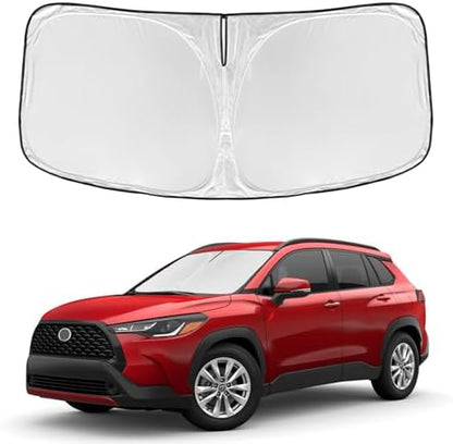 for Toyota Corolla Cross 2022-2026 Windshield Sun Shade 4 Layers Sunshade by ZOIBVCARSUNSHADE