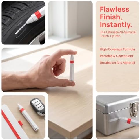 White Tire Marking Crayon for Car Exteriors and Wood - Image 3