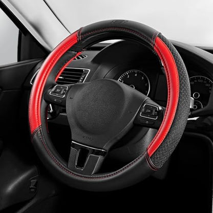 Skechers Air-Cooled Steering Wheel Cover, Leather Car Steering Wheel Cover by Unknown