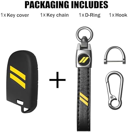 YOSRTER Key Fob Cover with Keychain - Image 6