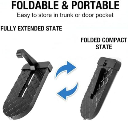 Car Door Step for Roof Access, Foldable Door Latch Step - Image 4