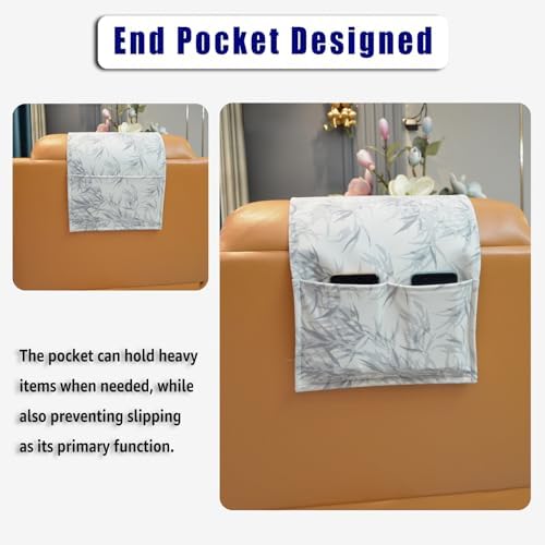 Velvet Recliner Headrest Pillow, Non-Slip Neck Support - Image 6