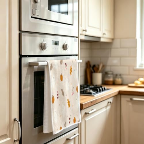 Cute Ghost Fall Kitchen Towel, Halloween Season Hand Towel - Image 7