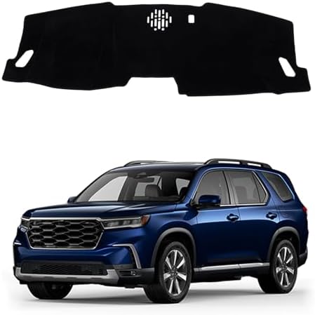 Dashboard Mat Cover for Honda Pilot 2023-2025 Nonslip Center Console Sunshield by BOLTRY