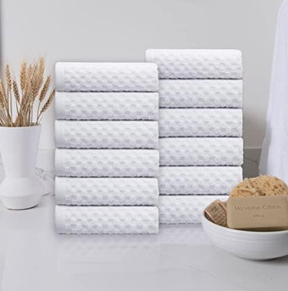 COTTON CRAFT Euro Spa Waffle Wash Cloth - Image 6
