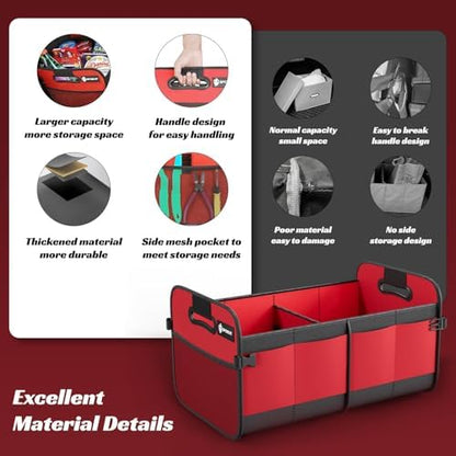 Sposuit Trunk Organizer for Car - 70L Collapsible Sturdy Car Storage - Image 6
