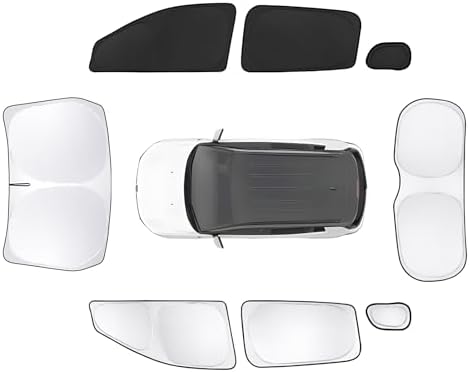 8pcs Car Window Shades for Jeep Compass 2017-2025 Accessories, Windshield Side by Unknown