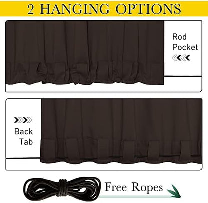 NICETOWN Windproof Outdoor Curtains - Image 2