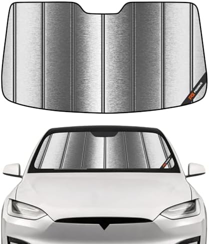 Pigenius Windshield Sunshade for Tesla Model X 2016-2026 Custom Front Window by Pigenius