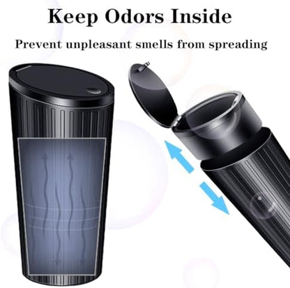 Car Trash Can Bin with Lid - Image 6