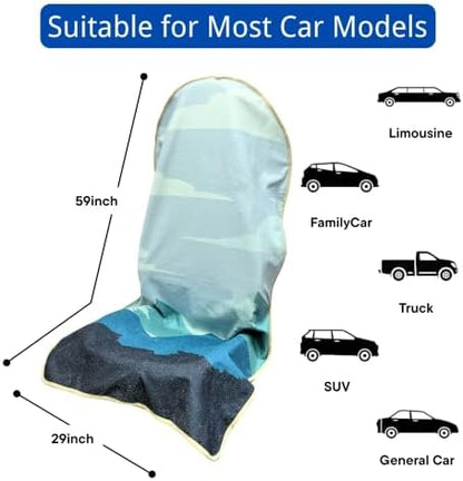 Waterproof Car Seat Cover for Front Seats, Protector for Cars SUVs Trucks - Image 6