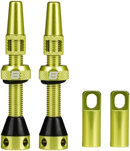 BWSHLF Tubeless Presta Valve Stem 40/44/55/60/65/80/100 mm, Super Light Alloy by BWSHLF