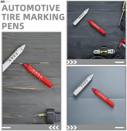 UPKOCH Tire Marking Pen 20pcs Waterproof Wax Crayon - Image 7