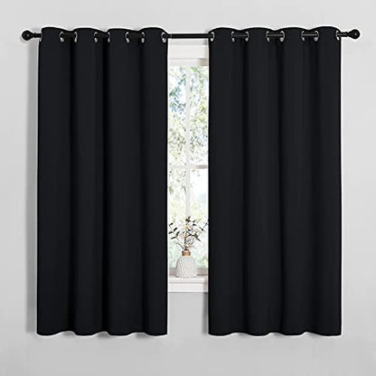 NICETOWN Black Blackout Curtains by NICETOWN