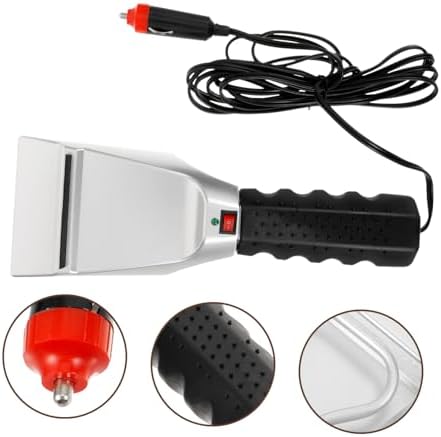 Electric Car Snow Removal Tool Heated Ice Scraper Brush Winter Deicing Shovel - Image 7