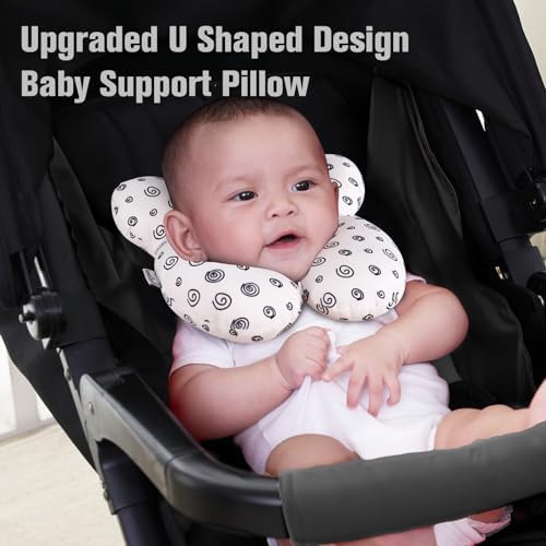 KAKIBLIN Baby Neck Pillow, Baby Head Support Pillow, Infant Neck Pillow - Image 3
