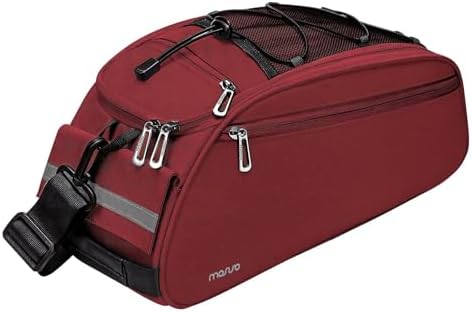 MOSISO Bike Rack Bag, Waterproof Bicycle Trunk Pannier Rear Seat Pouch by MOSISO