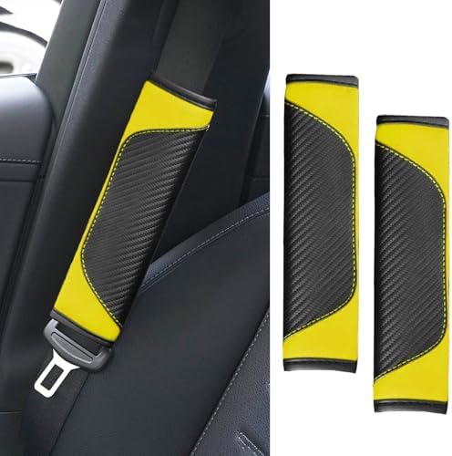 2PCS Car Seat Belt Cover Pads, Seatbelt Shoulder Cushion by ongfuwu