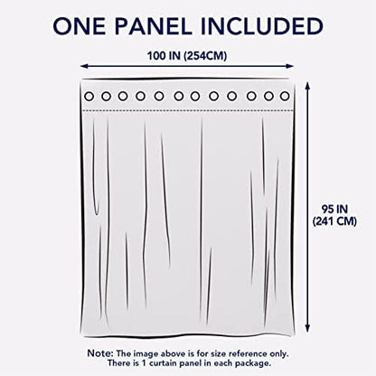 PureFit Outdoor Curtains for Patio Waterproof Weatherproof Outside Curtains - Image 6