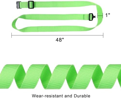 Utility Straps with Metal Quick Release Buckle, Adjustable Nylon Belt Backpack - Image 6
