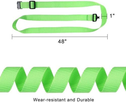 Utility Straps with Metal Quick Release Buckle, Adjustable Nylon Belt Backpack - Image 6