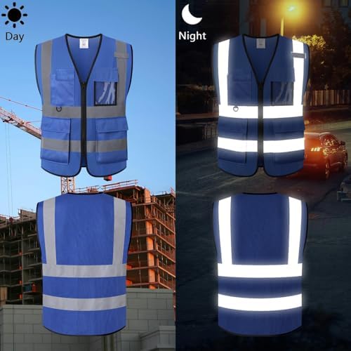 Safety Vest for Men Women Hi Vis Vest - Image 4