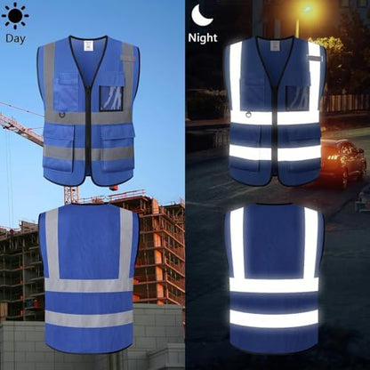 Safety Vest for Men Women Hi Vis Vest - Image 4