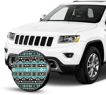 Native American Spare Tire Cover Wheel Protector Universal Fit - Image 2