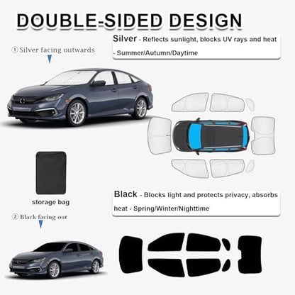 KMF 8pcs Thicken Full Sun Shades - Image 4