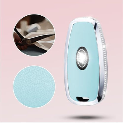 for Hyundai Key Fob Cover with Keychain, 5 Buttons - Image 5