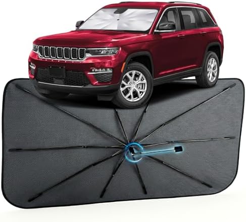 Car Windshield Sun Shade Umbrella by MakeLifeBetter