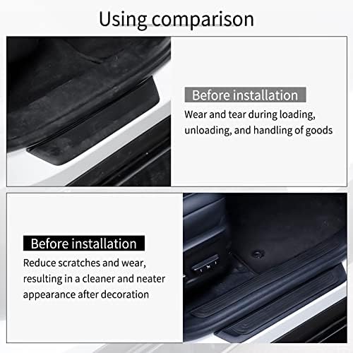 SINGARO Car Door Threshold Protection, Door Width 23.6x1.96inch Car/SUV - Image 5