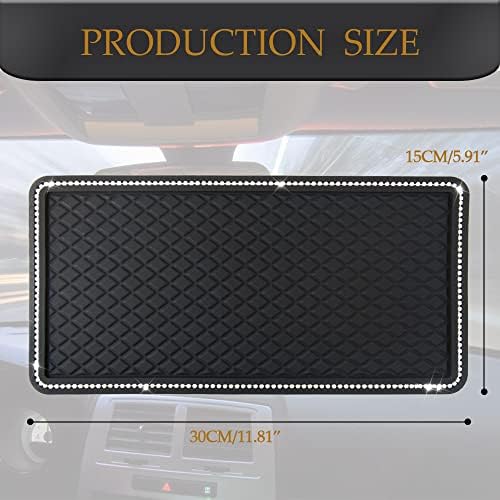 Car Dashboard Anti-Slip Rubber Pad, Universal Car Dash Sticky Adhesive Mat - Image 2