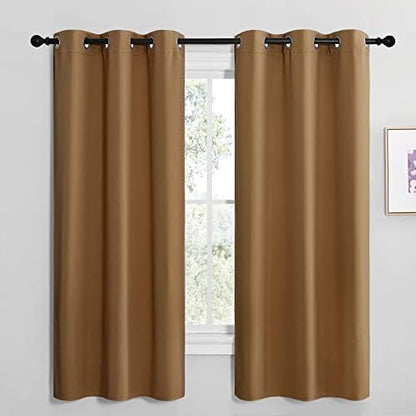 NICETOWN Sleek Blackout Curtains 68 inches Length by NICETOWN