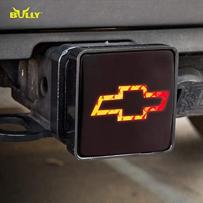 Bully - CR007C CR-007C Chevrolet Tow Hitch Cover/Receiver Trailer Plug in Black - Image 7
