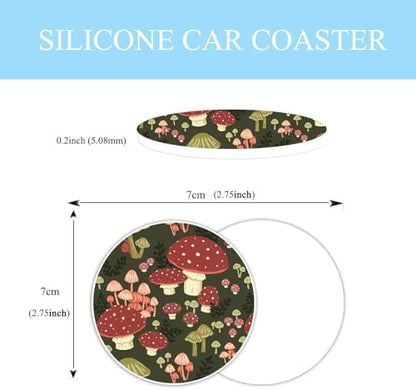 Mushroom Steering Wheel Cover Anti-Slip and Practical 14.5-15 Inch Universal - Image 3
