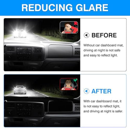 Autorder Dashboard Cover Mat for 1999-2004 Ford F250 F350 F450 Super Duty - Image 4