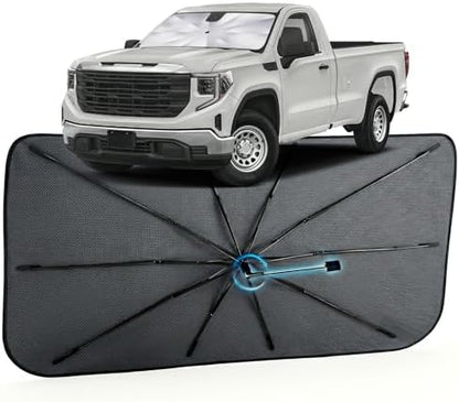 Car Windshield Sun Shade Umbrella by MakeLifeBetter